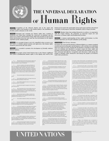 'ההכרזה האוניברסלית בדבר זכויות האדם' נתנה השראה למספר חוקים ואמנות אחרים בנושא זכויות האדם ברחבי העולם.